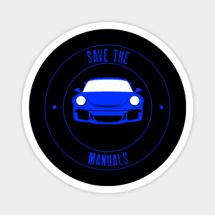 Save the Manuals Porsche 911 GT3 Car Magnet